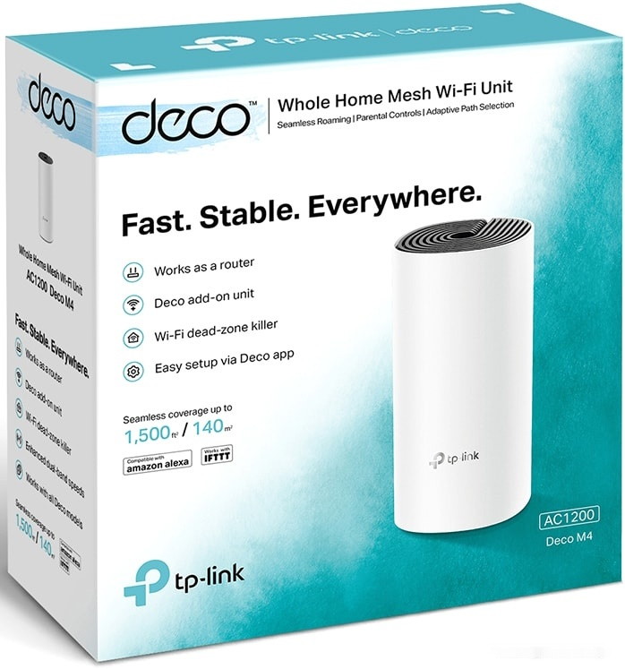 Wi-Fi роутер TP-Link Deco M4 (1 шт.)