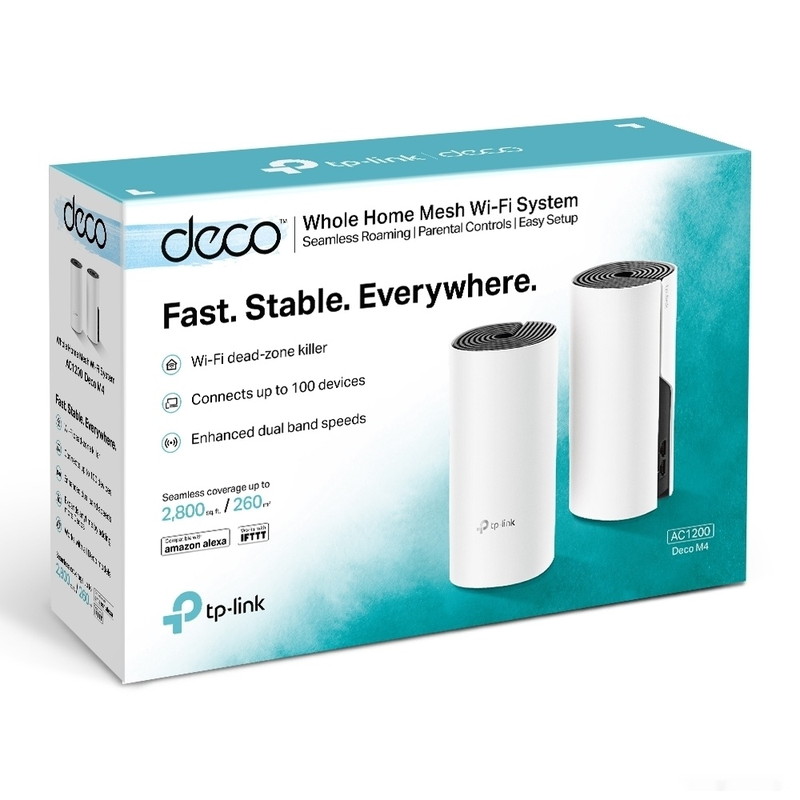 Wi-Fi система TP-Link Deco M4 (2 шт.)