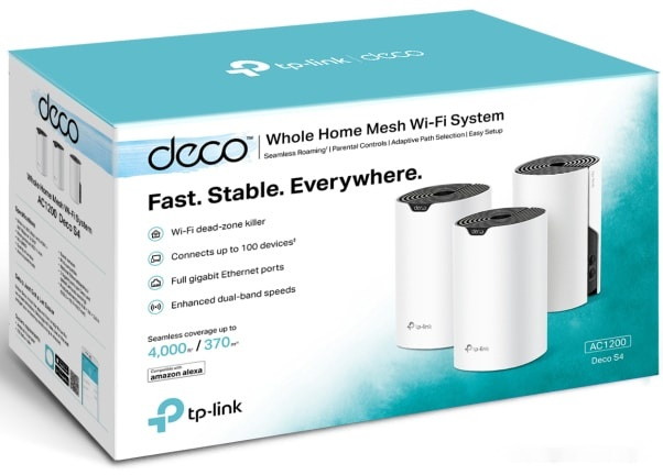 Wi-Fi система TP-Link Deco S4 (3 шт.)