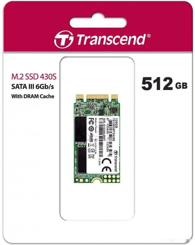 SSD Transcend 430S 512GB TS512GMTS430S