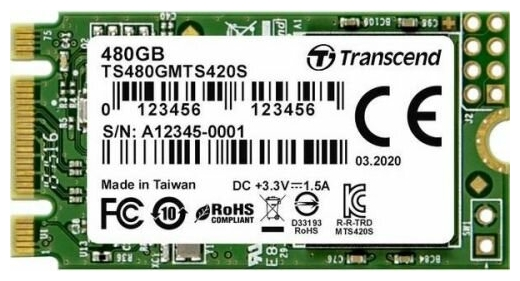 SSD Transcend MTS420S 480GB TS480GMTS420S