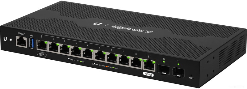 Маршрутизатор Ubiquiti EdgeRouter 12