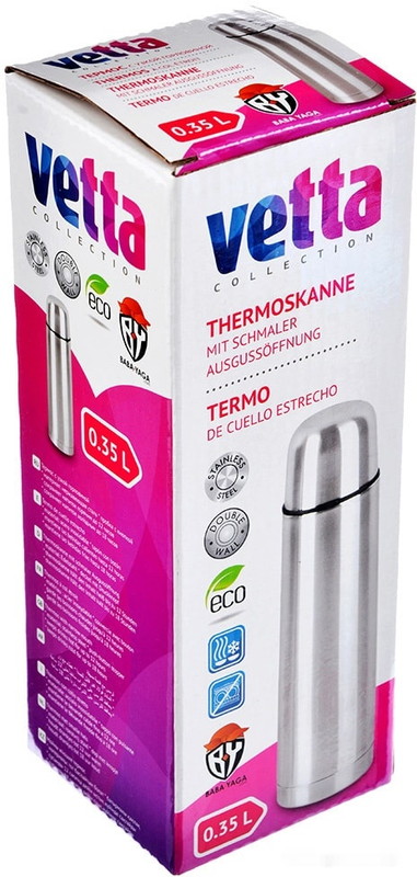 Термос Vetta 841-784 0.35л (нержавеющая сталь)