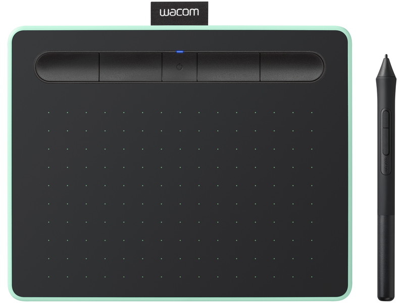 Графический планшет WACOM Intuos CTL-4100WL (фисташковый зеленый, маленький размер)