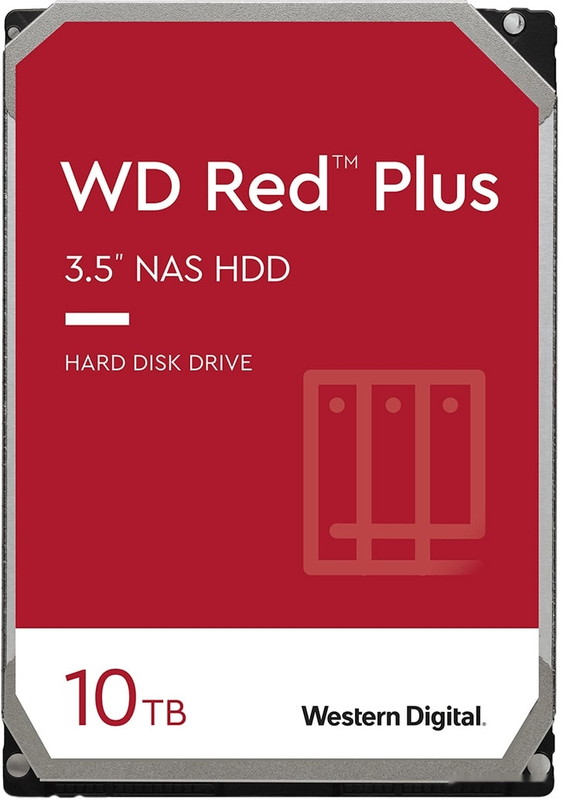 Жесткий диск Western Digital Red Plus 12TB WD120EFBX