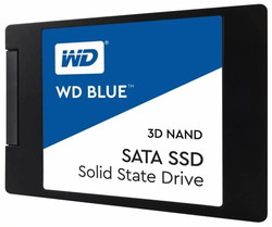 Внешний жёсткий диск Western Digital WD BLUE 3D NAND SATA SSD 1 TB (WDS100T2B0A) - фото