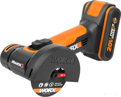 Угловая шлифмашина Worx WX801 (с 1-им АКБ, кейс) - фото2