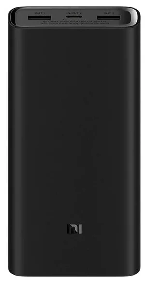 Внешний аккумулятор Xiaomi Mi 50w Power Bank 20000mAh PB2050SZM (черный)