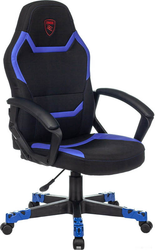 Кресло Zombie 10 (черный/синий)
