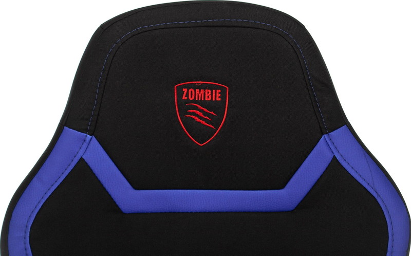 Кресло Zombie 10 (черный/синий)