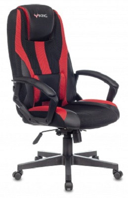 Офисное кресло Zombie VIKING-9/BL+RED (Черный-Красный)
